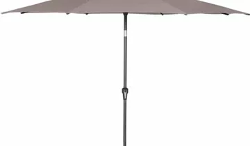 Siena Garden Avio Sonnenschirm Ø300 cm anthrazit / taupe Aluminium 