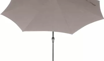 Siena Garden Avio Sonnenschirm Ø300 cm anthrazit / taupe Aluminium 