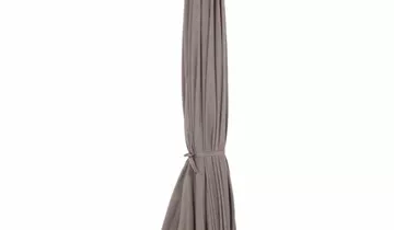 Siena Garden Avio Sonnenschirm Ø300 cm anthrazit / taupe Aluminium 