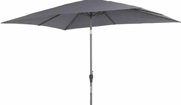 Siena Garden Avio Mittelstockschirm 300 x 200 cm anthrazit/anthrazit