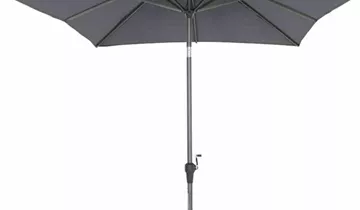 Siena Garden Avio Mittelstockschirm 300 x 200 cm anthrazit/anthrazit