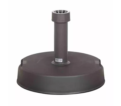 Siena Garden Schirmständer 20 kg, Ø 40x9 cm anthrazit Kunststoff