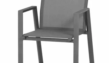 Siena Garden Calun Stapelsessel Aluminium/Ranotex 