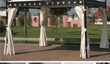 Siena Garden Ersatzdach zu Pavillon Korfu 350x350cm natur