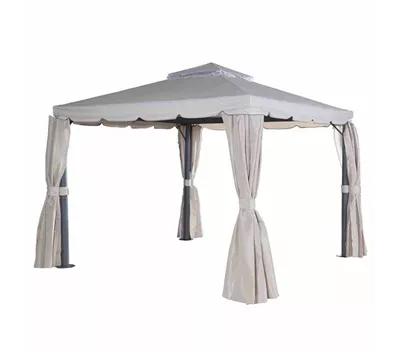 Siena Garden Dubai Alu-Pavillon 3x3m anthrazit/natur 