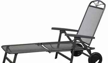 Siena Garden Elda Plus Liege 82x195x57cm Stahl 