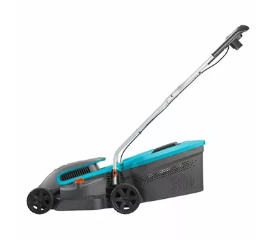 Gardena Elektro-Rasenmäher PowerMax 1200/32 mit 30 l Fangkorb