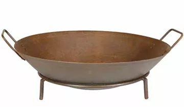 Siena Garden Feuerschale Rusty aus Gusseisen Ø 48x14,5 cm braun