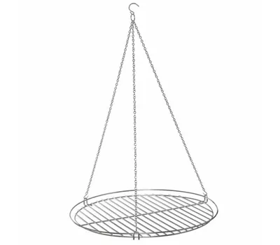 Siena Garden Grillrost INOX zu 55er Feuerschale inkl. Kette und S-Haken, Edelstahl