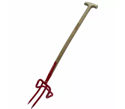 Ideal Unkrautstecher mit Stiel und 2 Bajonettzinken, 85 cm