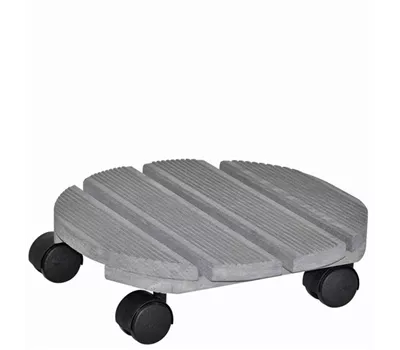 Wagner Pflanzenroller Creo Ø 29cm Tragkraft 100 kg grau