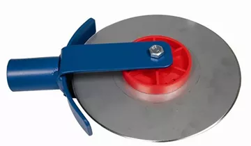 Siena Garden Rasenkantenschneider ohne Stiel Ø 170mm blau und rot Edelstahl