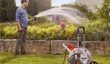 Gardena Schlauchwagen AquaRoll L Easy Metall