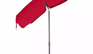 Siena Garden Tropico Schirm 2,1 x 1,4 m, eckig, rot 