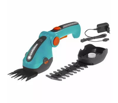 Gardena Akku-Gras- und Strauchschere Set ComfortCut Li