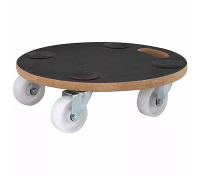 Siena Garden Transportroller, rund Ø 38 cm, 250 kg braun