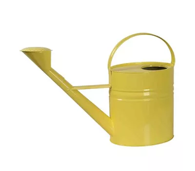 Siena Garden Gießkanne , 10 Liter, 56x19x40 cm gelb Stahlblech