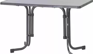 Sieger Klapptisch 115x70cm anthrazit Stahl