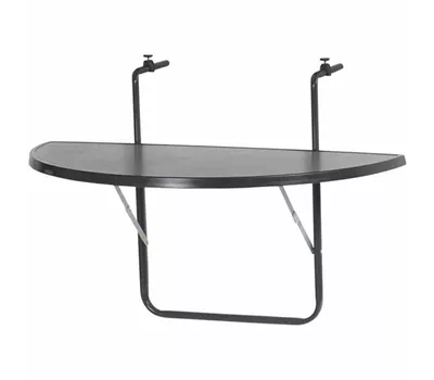 Alco Balkontisch hängend 100x50x0 cm anthrazit