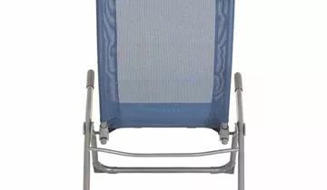 Bäderliege klappbar blau Stahl