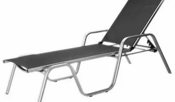 Kettler Stapelliege Basic Plus Silber-anthrazit