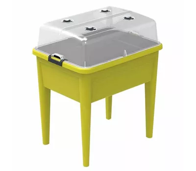 Elho Anzuchthaube Super XXL Green Basics 75 cm x 57 cm cm grün Transparent