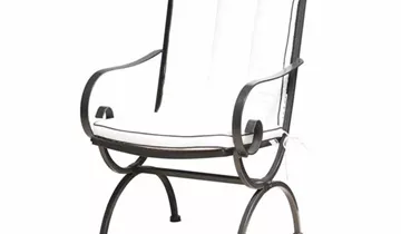 MBM Sitz- und Rückenkissen 110 x 50 x 4 cm Natur/Beige