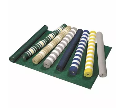 Balkonverkleidung 90x250 cm blau/ weiß