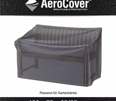 Aerocover Schutzhülle für Gartenbank 130x75xH65/85 cm