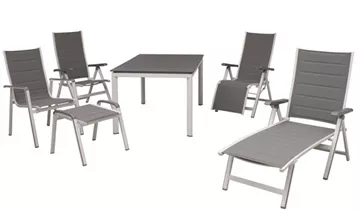 MWH Futosa RelaxSessel 78 cmx62 cmx111 cm Arctic 