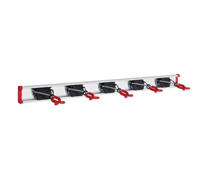 Bruns Gerätehalterschiene 0,75m mit 5 Gerätehaltern