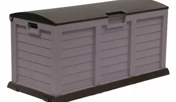 Starplast Kissenbox Jumbo XXL silber/schwarz