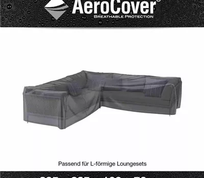 Aerocover Schutzhülle für Eck- Loungeset 235x235x100xH70 cm