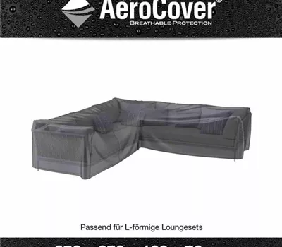 Aerocover Schutzhülle für Eck- Loungeset 270x270x100xH70 cm