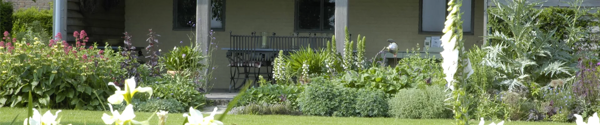 Überdachte Terrasse