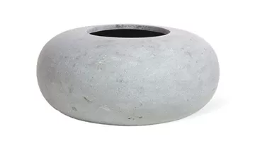 fleur ami POLYSTONE DONUT Pflanzgefäß