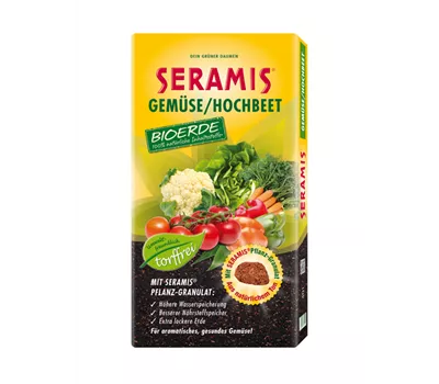 Seramis Gemüse / Hochbeet Bioerde ohne Torf 40 l