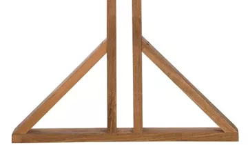 Standfuß für Flechtzäune