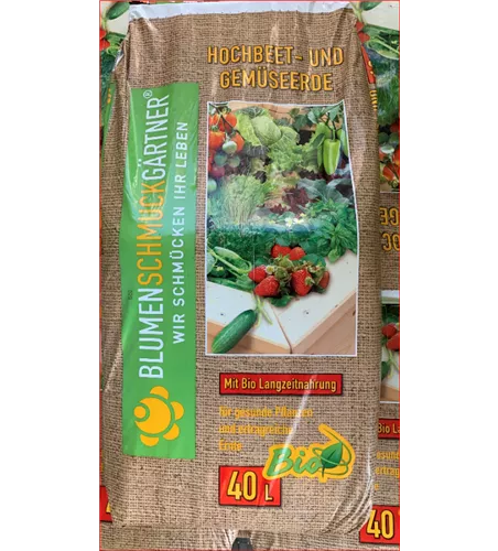 Blumenschmuckerde Hochbeeterde 40liter