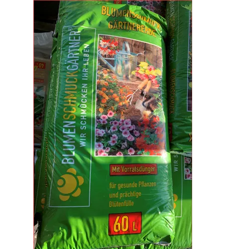 Blumenschmuckerde mit Langzeitdünger