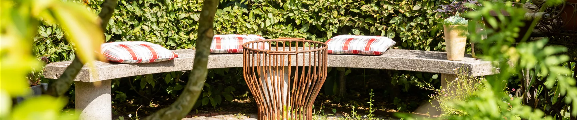 Feuerstelle im Garten