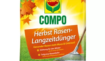 Compo Herbst Rasendünger mit Langzeitwirkung 