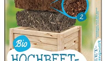 Reiner Kompost für das Hochbeet und zur Bodenverbesserung