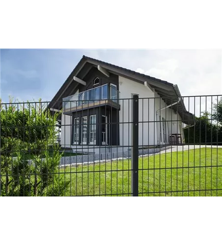 Doppelstabmattenzaun 183 x 251 cm, anthrazit, 8/6/8, Premium