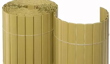 Sichtschutzmatte PVC Sichtschutz Kunststoff 10m